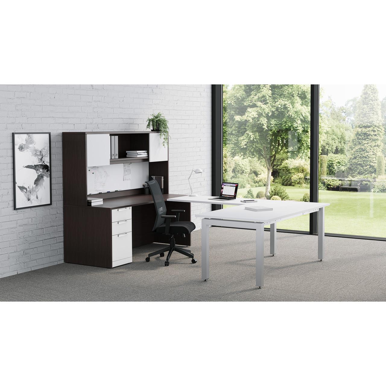 Office Source OfficeSource OS Laminate Two-Tone Laminate Finish U-Shape Typical OSTYP234 