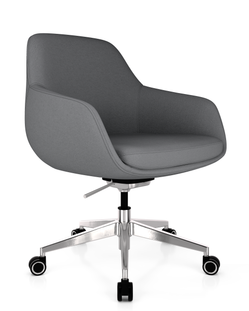 Woodstock Marketing Grace Swivel Tilt Conference Room Chair