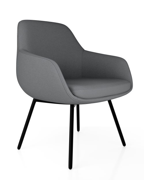 Woodstock Marketing Grace Upholstered 4 Leg Guest Chair