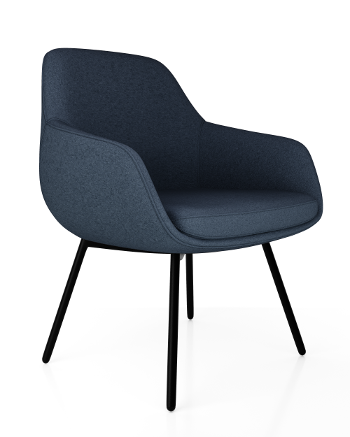 Woodstock Marketing Grace Upholstered 4 Leg Guest Chair