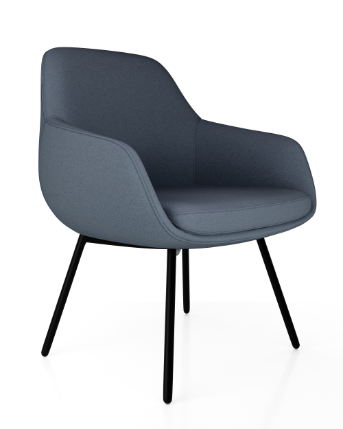 Woodstock Marketing Grace Upholstered 4 Leg Guest Chair