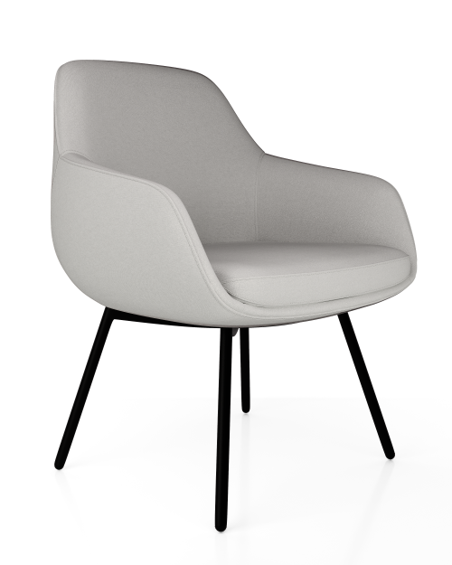 Woodstock Marketing Grace Upholstered 4 Leg Guest Chair