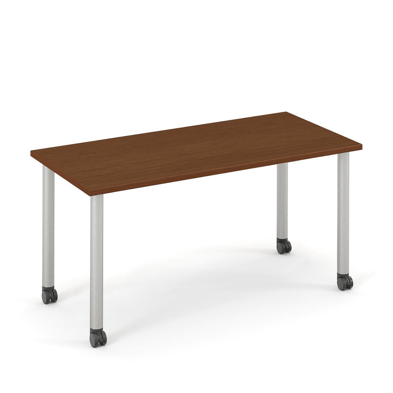 HPFI Furniture 72"W x 30"D Mobile Training Room Table - HPFI Clique Collection 