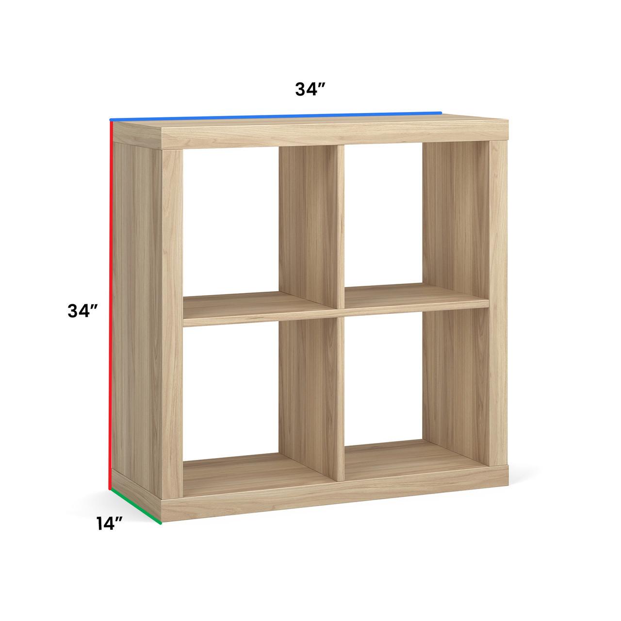 Office Source 4-Cube Storage Bookcase OS4CUBE - Office Source OS Laminate Collection 