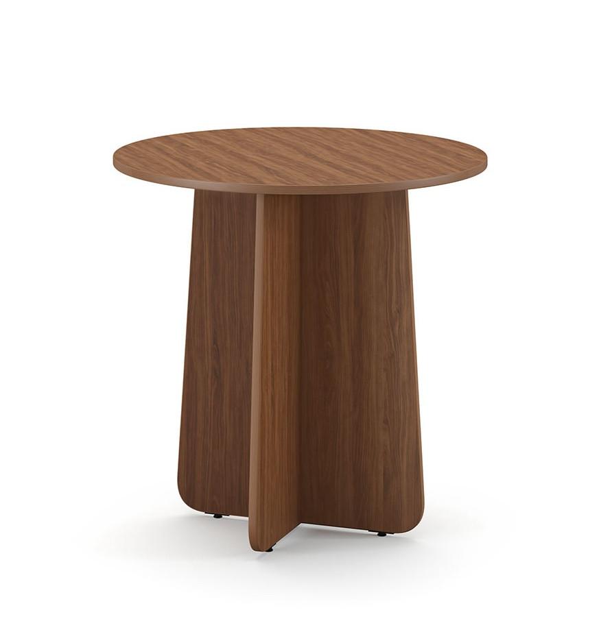 HPFI Furniture Bar Height Round Top Collaborative Table with Radius-Base - HPFI Hyperwork Collection 
