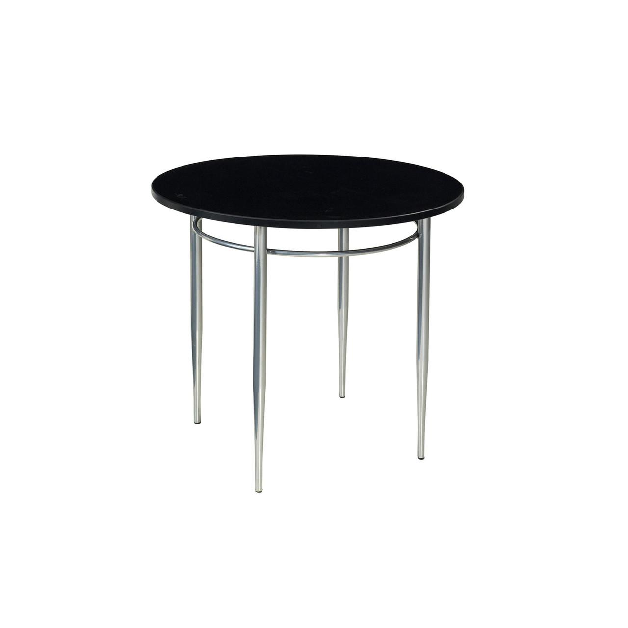 HPFI Furniture Modern Round Laminate End Table  - HPFI Malibu Collection 5923 