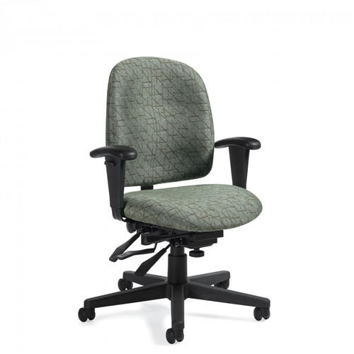 Global Total Office Global Granada TS3212 24hr. Heavy Duty Multi Tilter Office Chair 