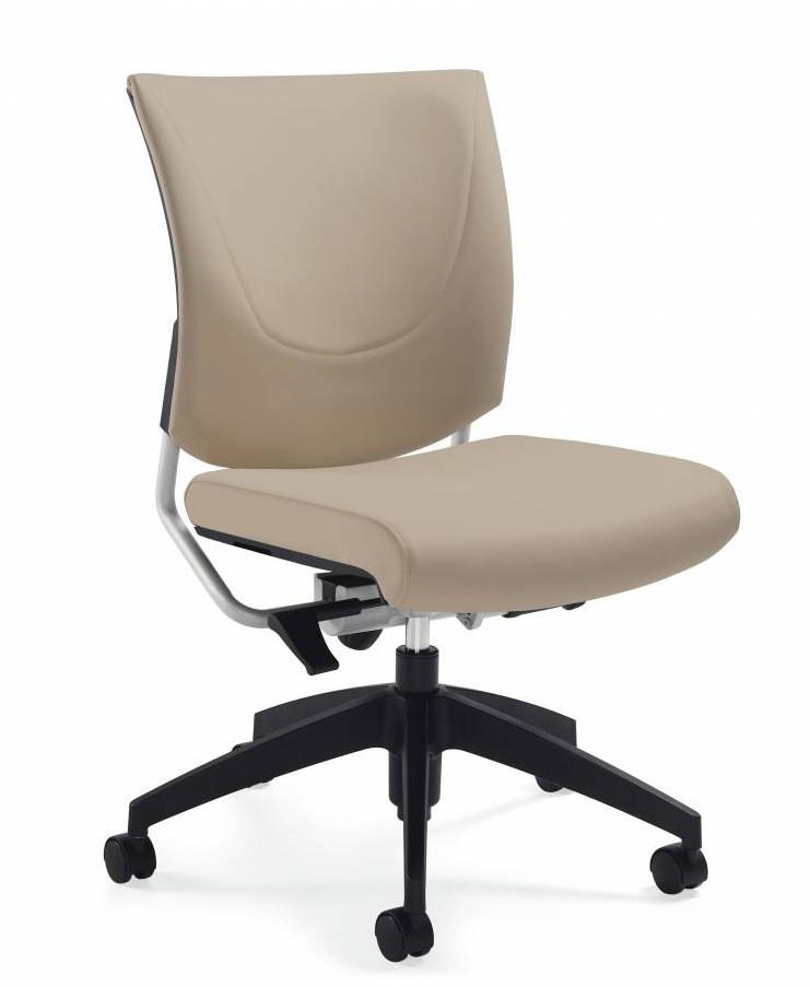 Global Total Office Global Graphic Series Armless Fabric Computer Chair 2737