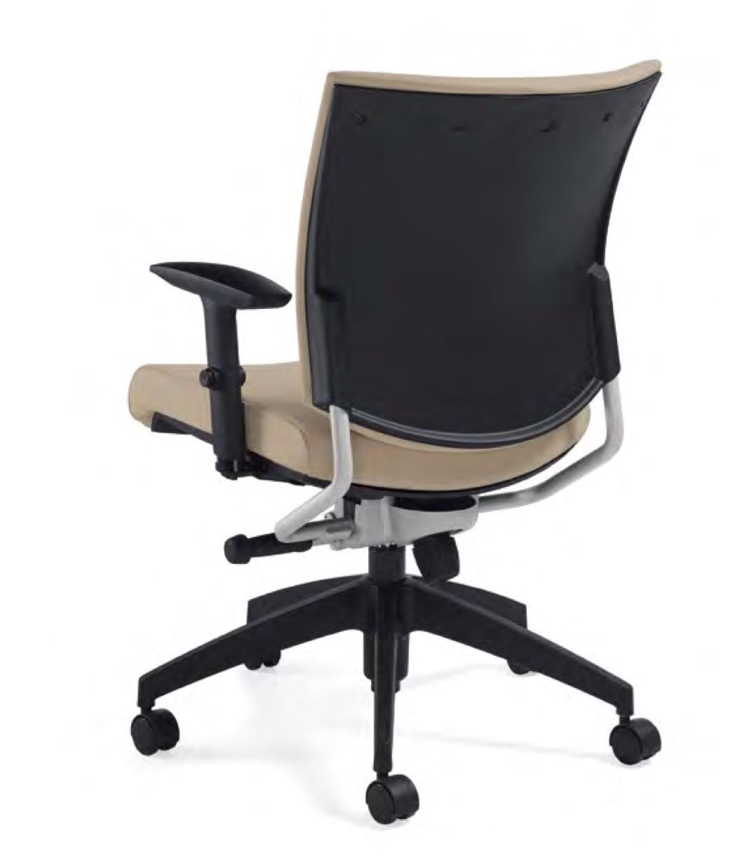 Global Total Office Global Graphic Series Fabric Ergonomic Office Chair 2739