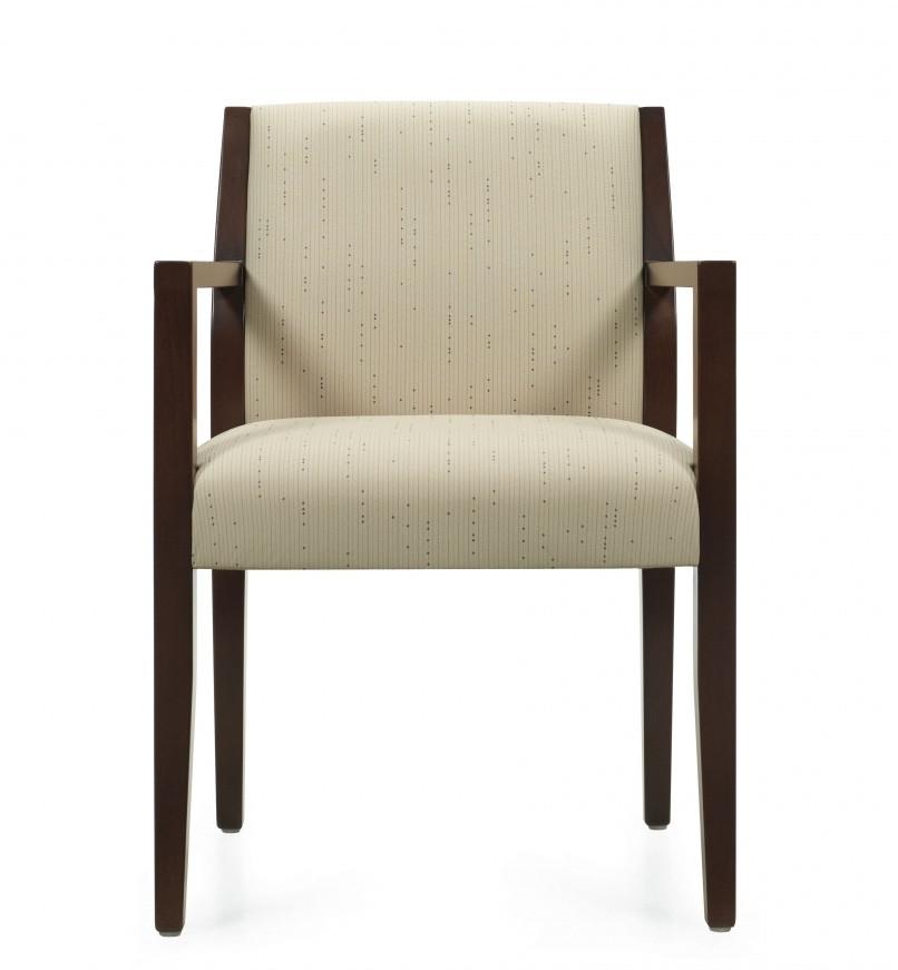 Global Total Office Global Layne Luxury Wood Guest Chair 8521T