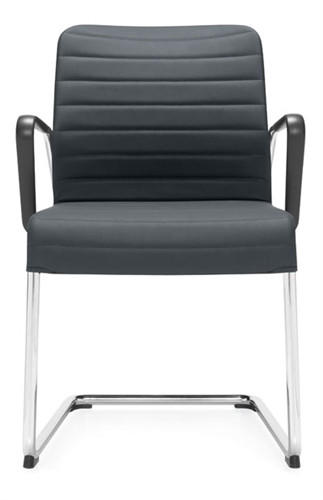 Global Total Office Global Lite Series 5955 Sled Base Guest Chair with Loop Arms (10 Colors Available!)
