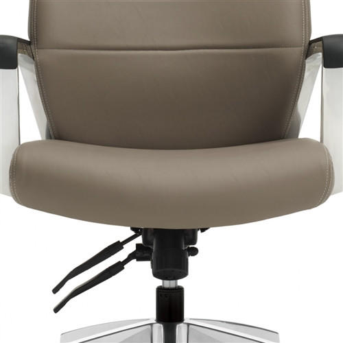 Global Total Office Global Luray 6461LM Custom High Back Office Chair with Leather Upholstery 