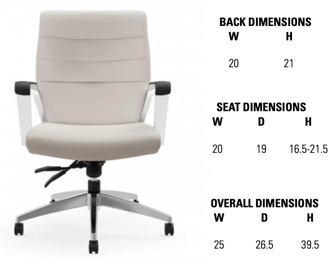 Global Total Office Luray Office Chair - Thumbnail 4