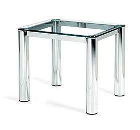 Global Total Office Global Modern Glass End Table XG3 