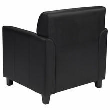  Flash Furniture Diplomat Series Black Leather Lounge Chair 