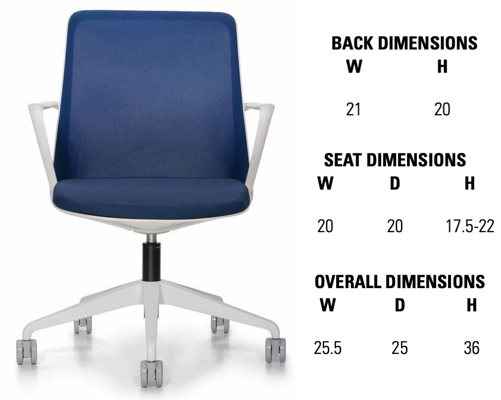 Global Prefer Modern Office Chair 8459