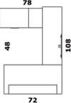 Global Total Office Global Princeton Modular Executive Desk A4E