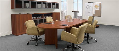 Global Total Office Global Racetrack Boardroom Table A
