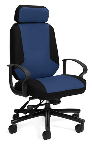 Global Total Office Global Robust 500 lb. Capacity Heavy Duty Big and Tall Chair 2526 