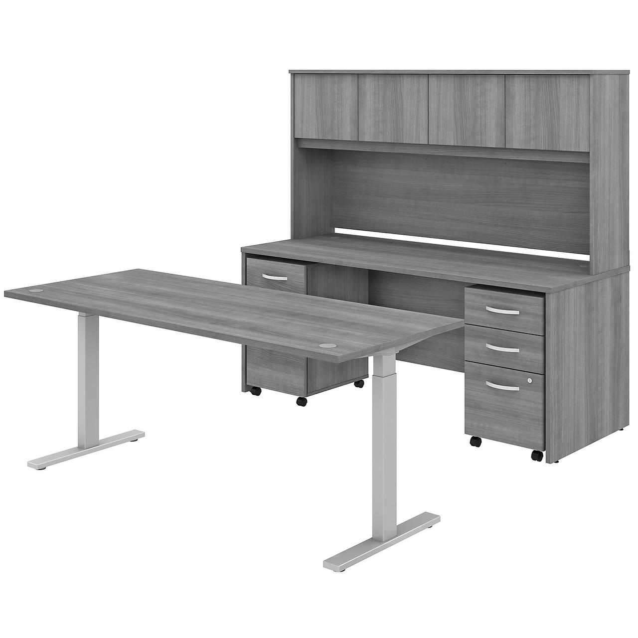 Bush Business Furniture Studio C Modern Ergonomic Furniture Set