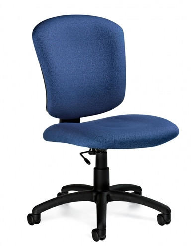 Global Total Office Global Supra X Armless Medium Back Office Chair 5337-6 