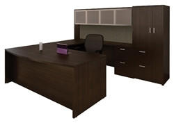 Cherryman Office Furniture Cherryman Amber Series Executive Office Furniture Suite AM-389N 