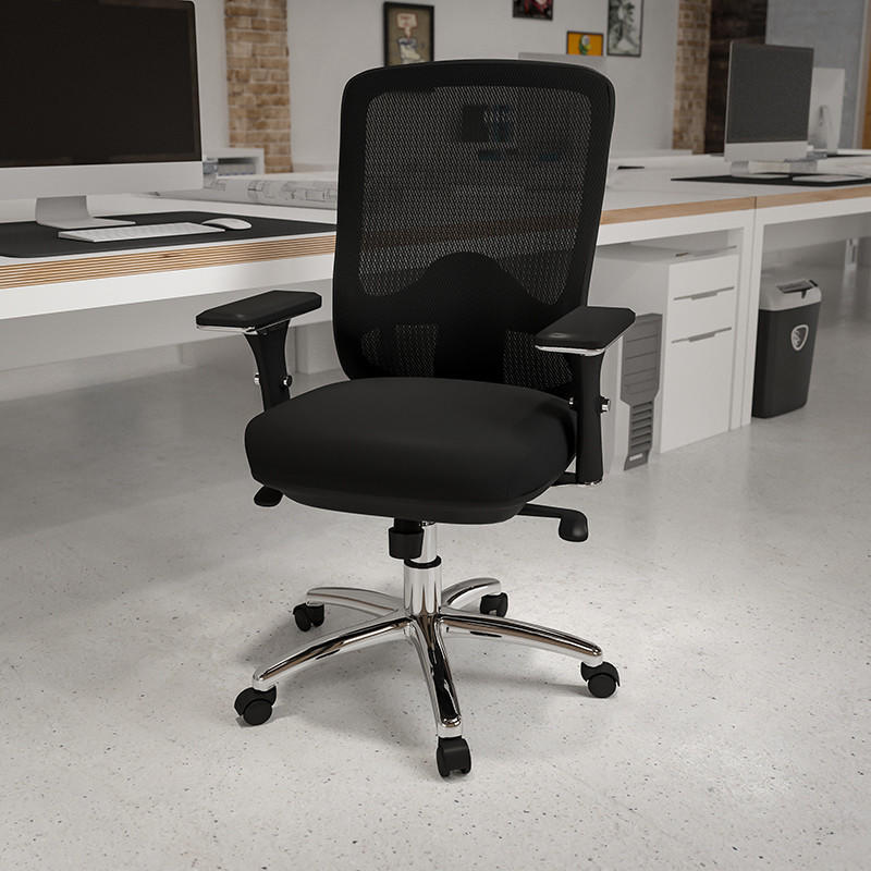  Flash Furniture Intensive Use Big and Tall Mesh Office Chair (350 lb. Weight Capacity!) 