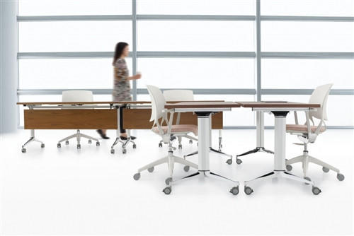 Global Total Office Global Terina 24" x 48" Nesting Table GFT2448R