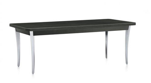  Global Total Office 5484-LP Camino Series Coffee Table with Metal Legs 