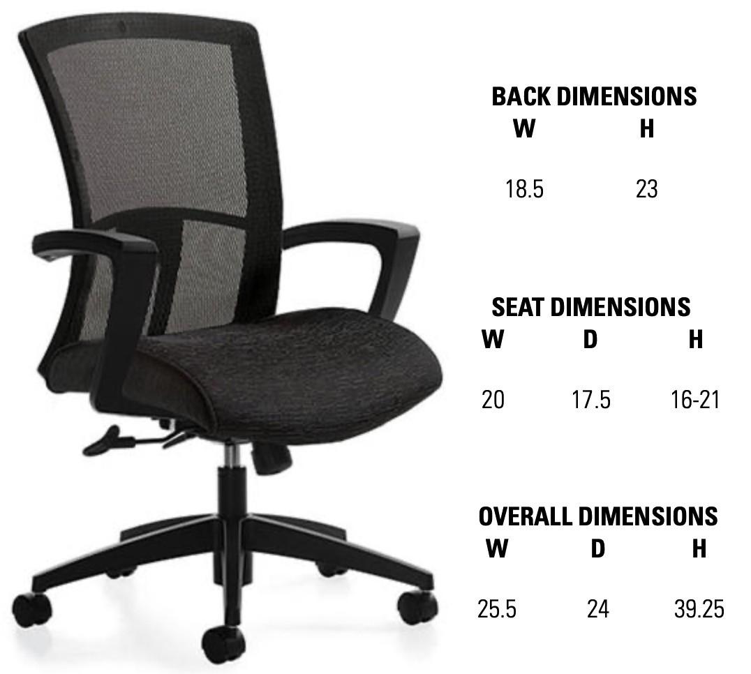 Global Total Office 6321-4-C Vion Chair