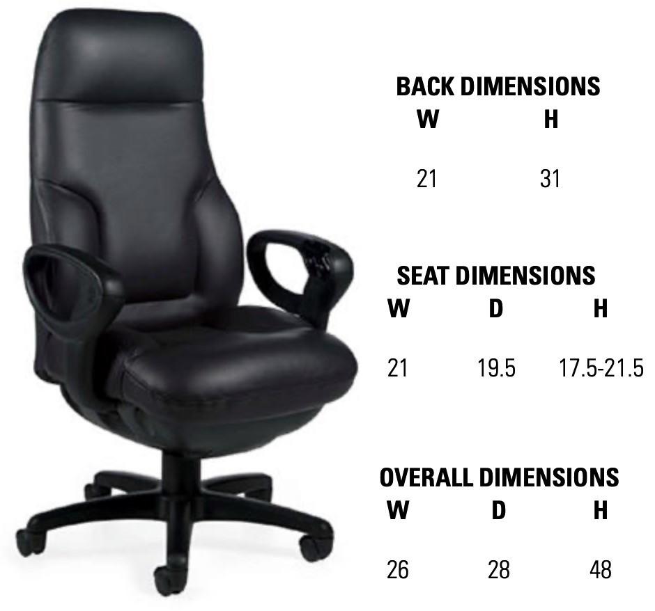 Global Total Office Concorde Executive Chair 2400-18
