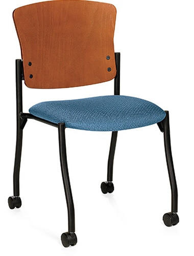 Global Total Office Global Twilight Wood Back Training Chair 2199C