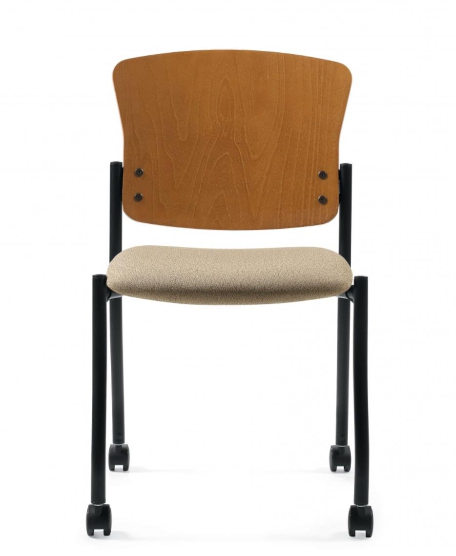 Global Total Office Global Twilight Wood Back Training Chair 2199C