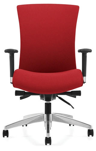 Global Total Office Global Vion 6331-0 High Back Ergonomic Office Chair with Back Angle Adjustment