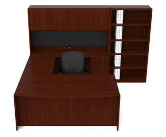Cherryman Office Furniture Cherryman Ruby Collection U Desk Configuration RU-260N 