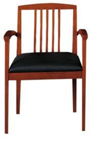 Cherryman Office Furniture Cherryman Ruby Collection Wood Guest Chair CHAIR-01 