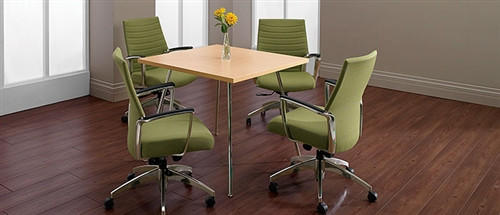 Global Total Office Global Wind Series Square Meeting Table 3876