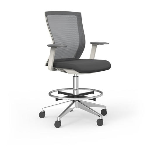 Cherryman Office Furniture iDesk Oroblanco 405W Hi Task Ergonomic Drafting Chair 