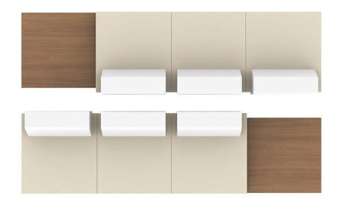 Global Total Office Ballara Lounge Furniture Layout K by Global 