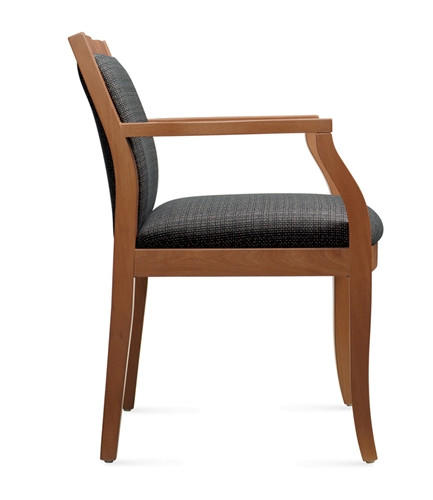 Global Total Office Global 8335T Mayne Series Wood Armchair