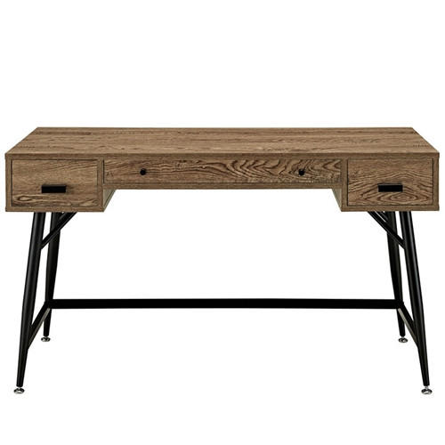 Modway EEI-1328 Surplus Walnut Computer Desk