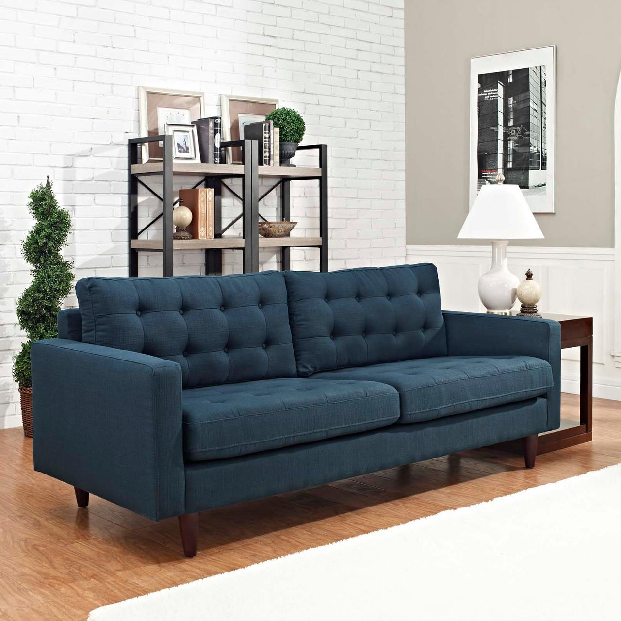  Modway Empress Mid Century Tufted Sofa (10 Color Options!) 