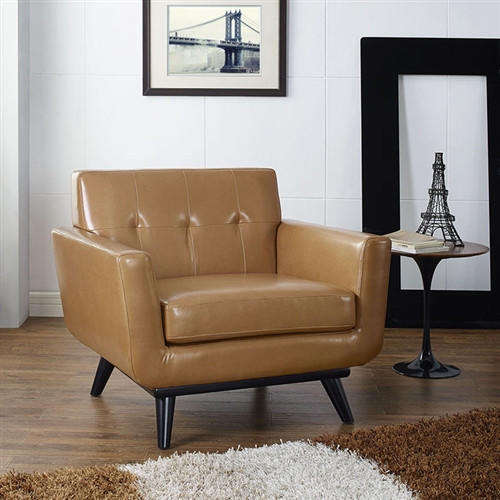 Modway Engage Contemporary Bonded Leather Lounge Chair EEI-1336 (3 Colors!) 