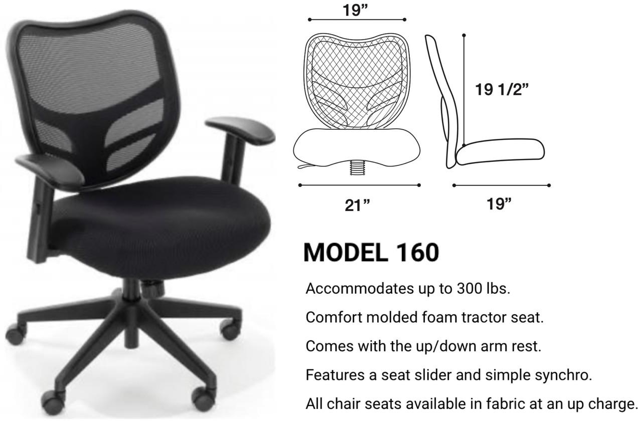 RFM Preferred Seating Essentials Office Chair 160Q