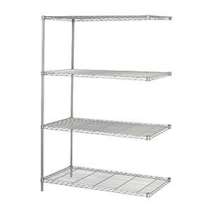 Safco Products Safco 24" x 48" Wire Shelving Unit 5294GR 