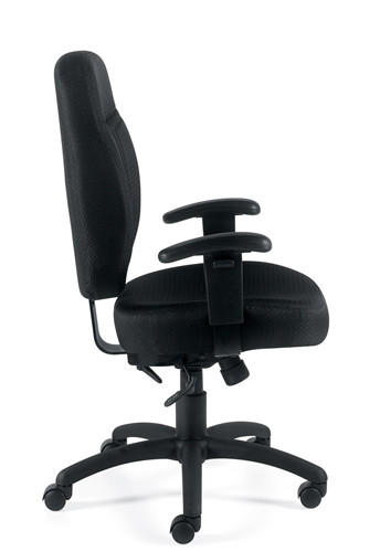  Offices To Go 11651 Mid Back Tilter Chair with Arms 