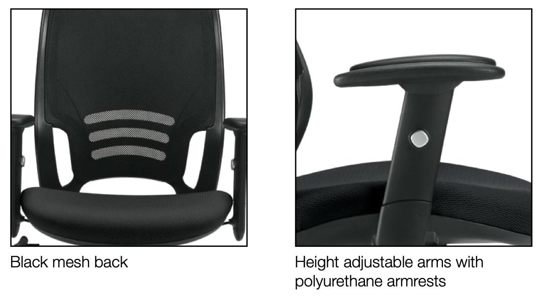 Offices To Go 11685 High Back Mesh Managers Chair