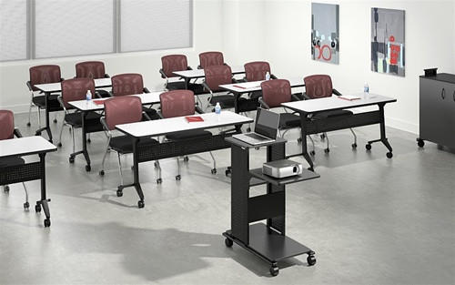 Mayline Group Mayline Flip-N-Go Nesting Training Table LF2448
