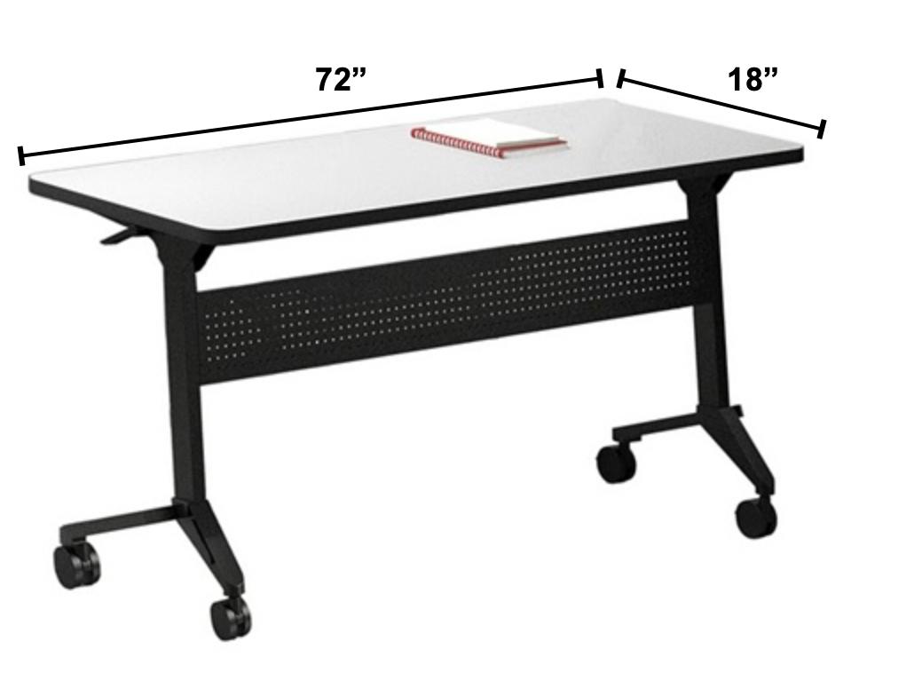 Mayline Group Mayline Flip-N-Go Series 6' Nesting Room Table LF1872