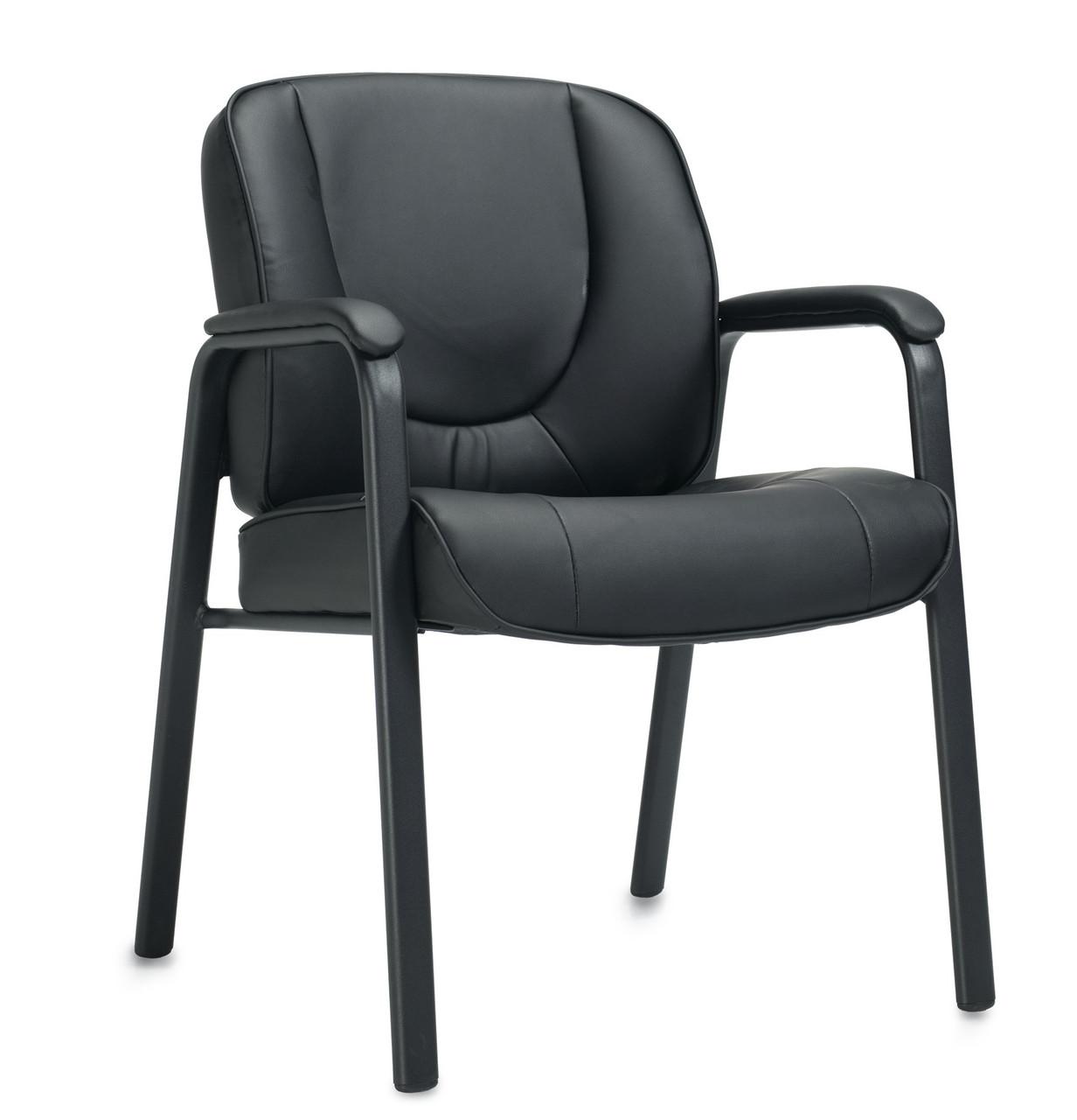 Offices To Go 3915B Leather Guest Chair